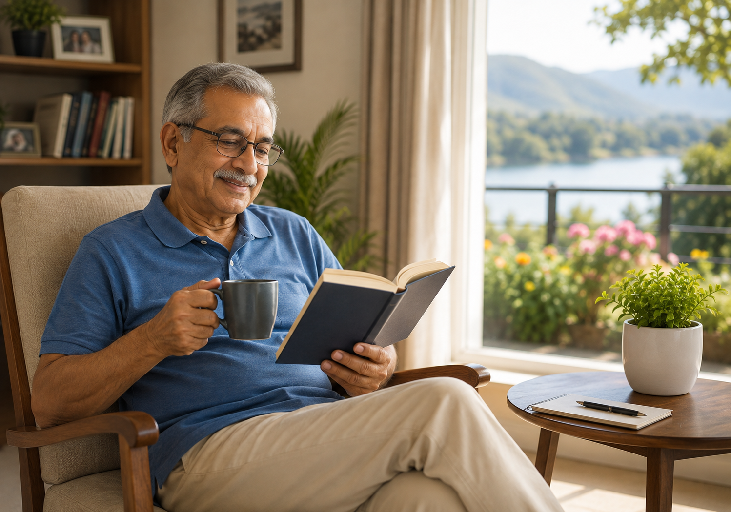 Comfortable retirement at 58