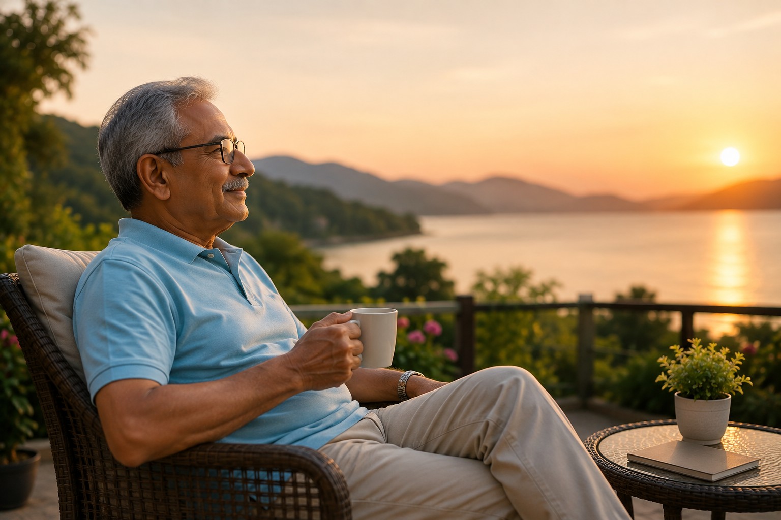 Comfortable retirement at 58