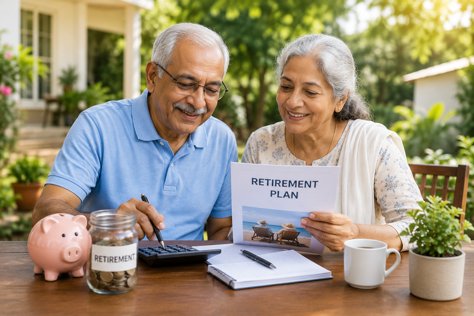 Comfortable retirement at 58